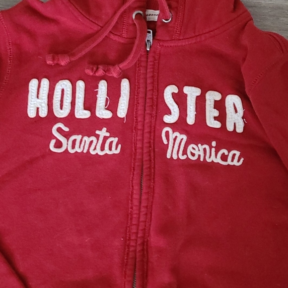 Hollister red hoodie - Picture 2 of 3